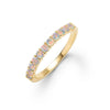 Rosecliff Opal Stackable Ring in 14k Gold (October)