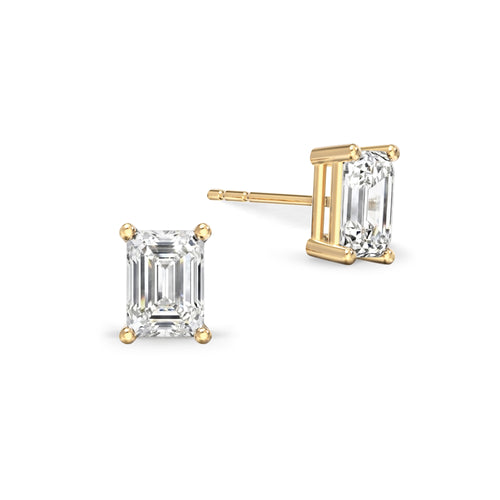 Warren Birthstone Stud Earrings in 14k Gold