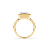 Personalized Warren Horizontal Birthstone Ring in 14k Gold