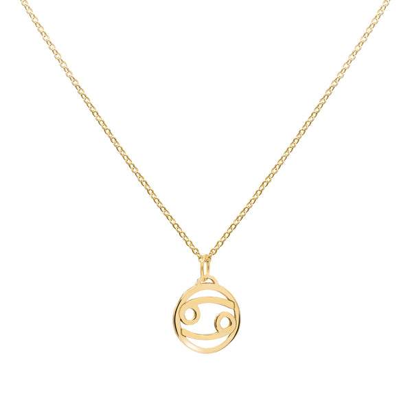 Buy Pipa Bella Cancer Zodiac Sign Silver Casual Necklace Online At Best  Price @ Tata CLiQ