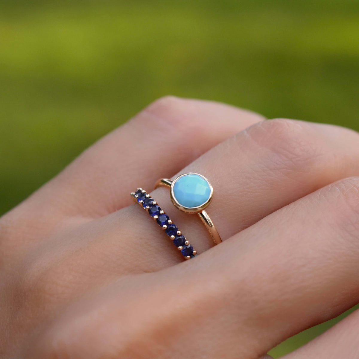 Ring shops Turquoise small medium size