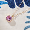 Jamestown Birthstone Pendant in 14k Gold