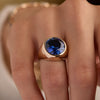 Jamestown Sapphire Ring in 14k Gold (September)