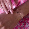 Bayberry 7 Opal Bracelet in 14k Gold (October)