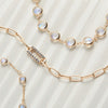 Newport Grand Moonstone Bracelet in 14k Gold (June)