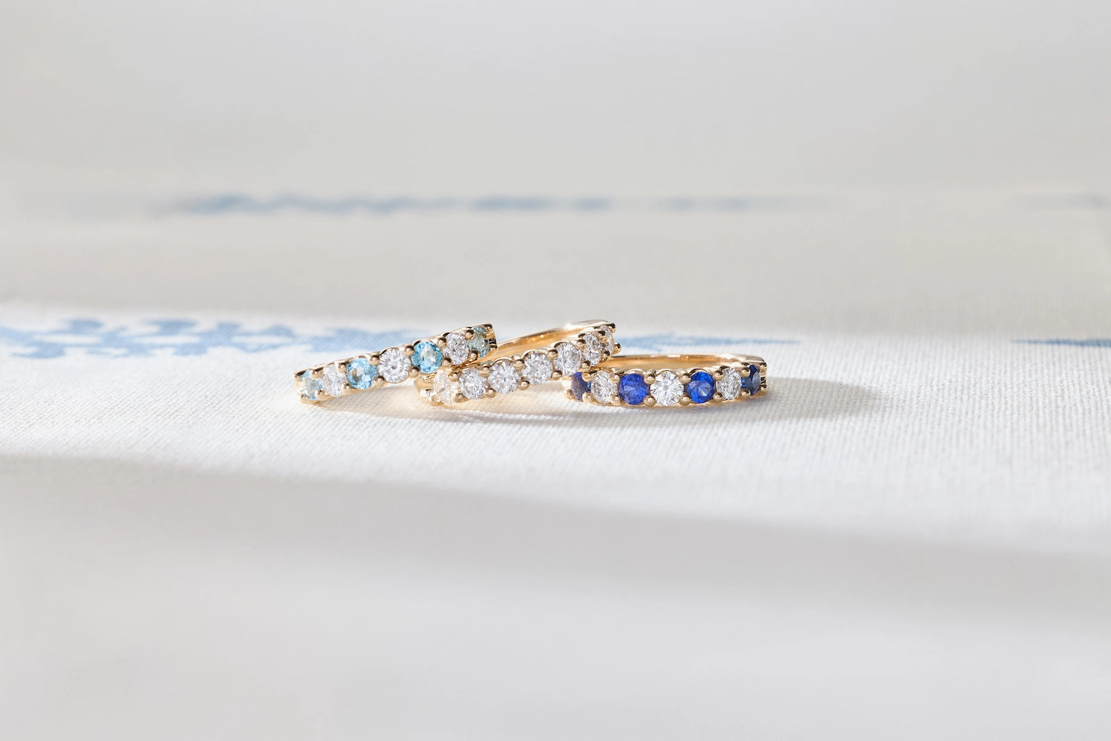 Rosecliff Luxe Birthstone Stackable Ring in 14k Gold