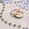 Rosecliff Emerald Stackable Ring in 14k Gold (May)