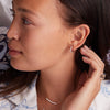 Rosecliff Diamond Earrings in 14k Gold (April)