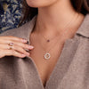 Rosecliff Birthstone Mini Necklace in 14k Gold