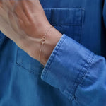 Hamsa Bracelet in 14k Gold