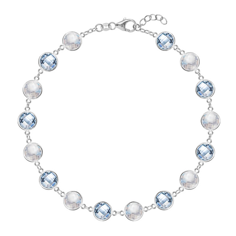 Newport Grand Santorini Bracelet in 14k Gold - White Gold