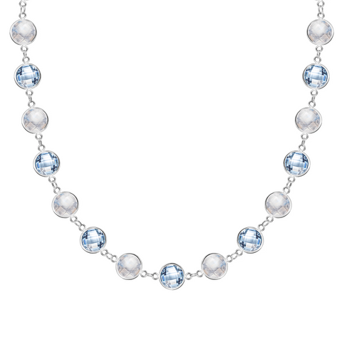 Newport Grand Santorini Necklace in 14k Gold - White Gold