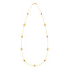 Bayberry Grand & Classic 14k yellow gold necklace featuring eleven alternating 4 mm and 6 mm briolette cut citrines
