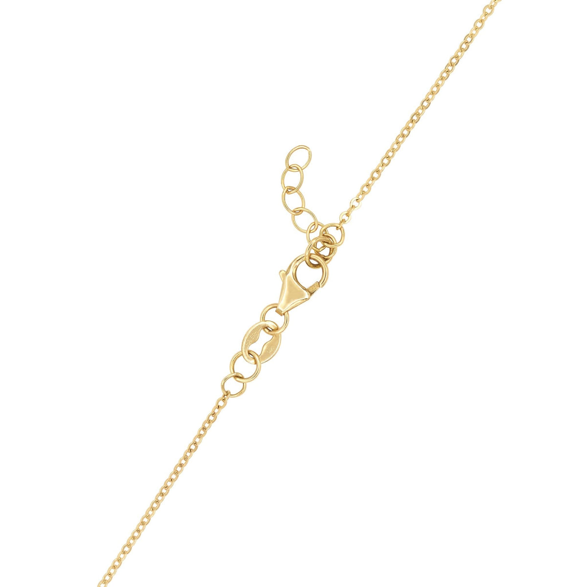 Cross Petite Birthstone Bracelet in 14k Gold
