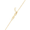 Peace Sign & 1 Birthstone Bracelet in 14k Gold