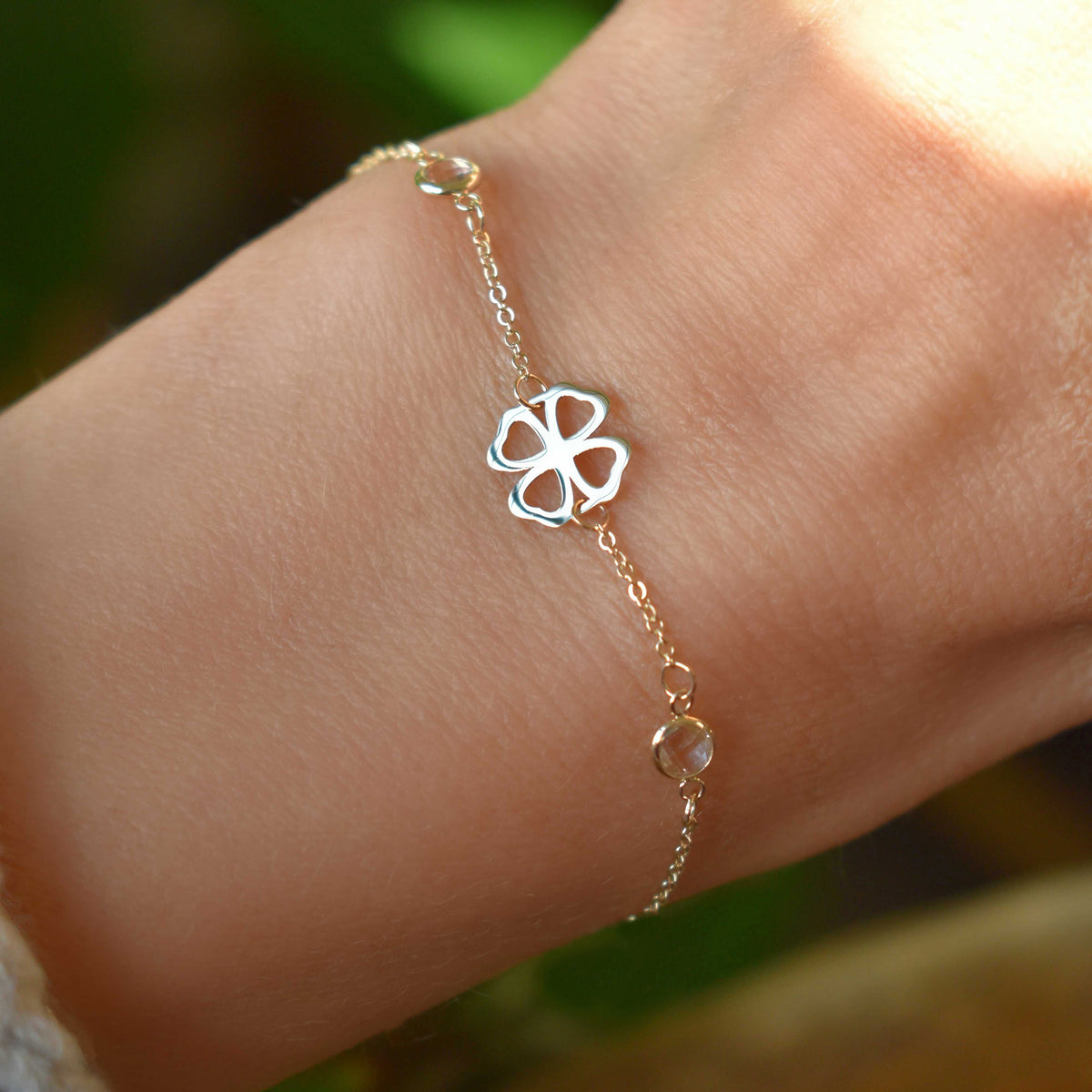 Classic Three Clover Bracelet