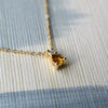 Greenwich 1 Citrine & Diamond Necklace in 14k Gold (November)