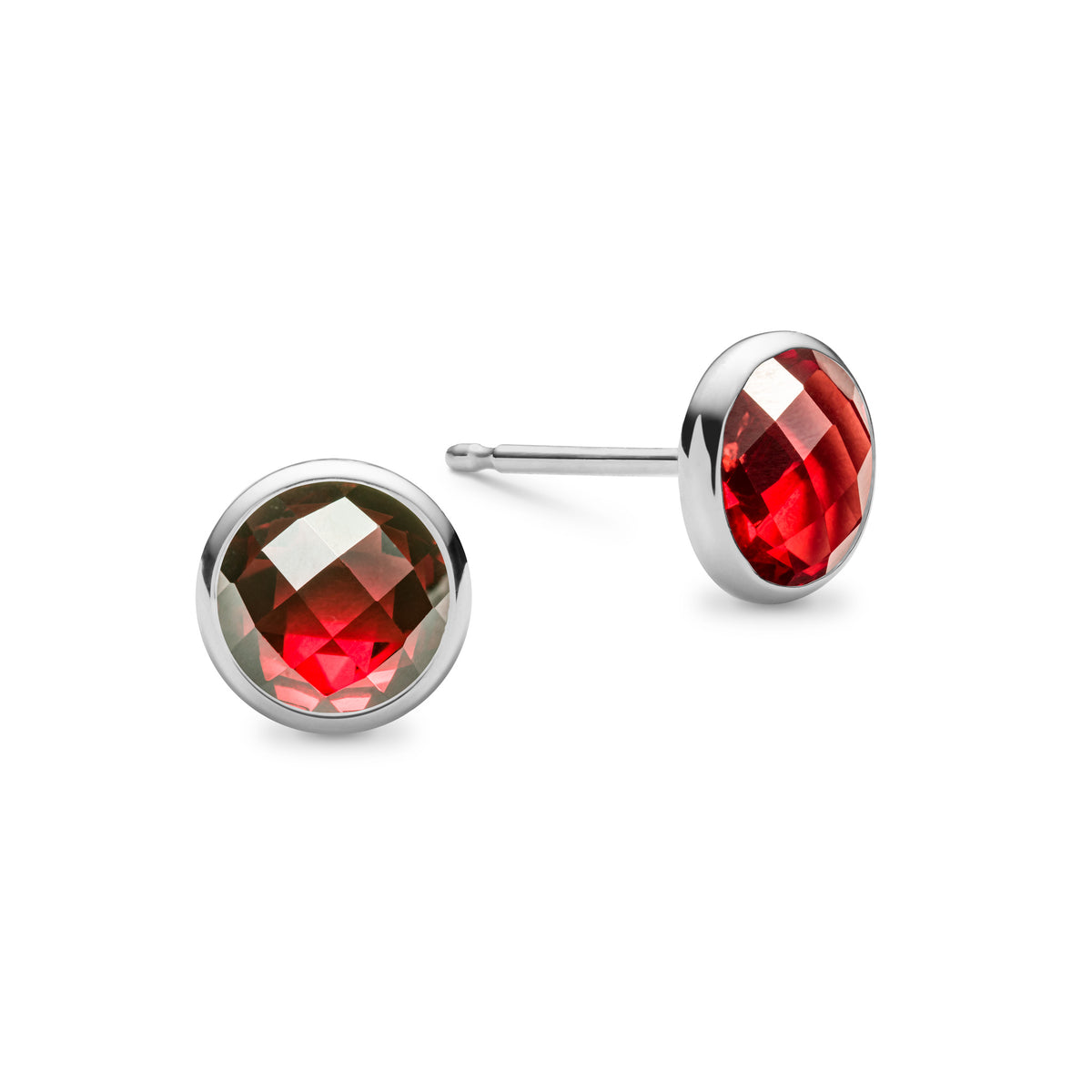 Le Vian Pear-Shaped Garnet Stud Earrings 3/4 ct tw Diamonds 14K Strawberry  Gold | Kay