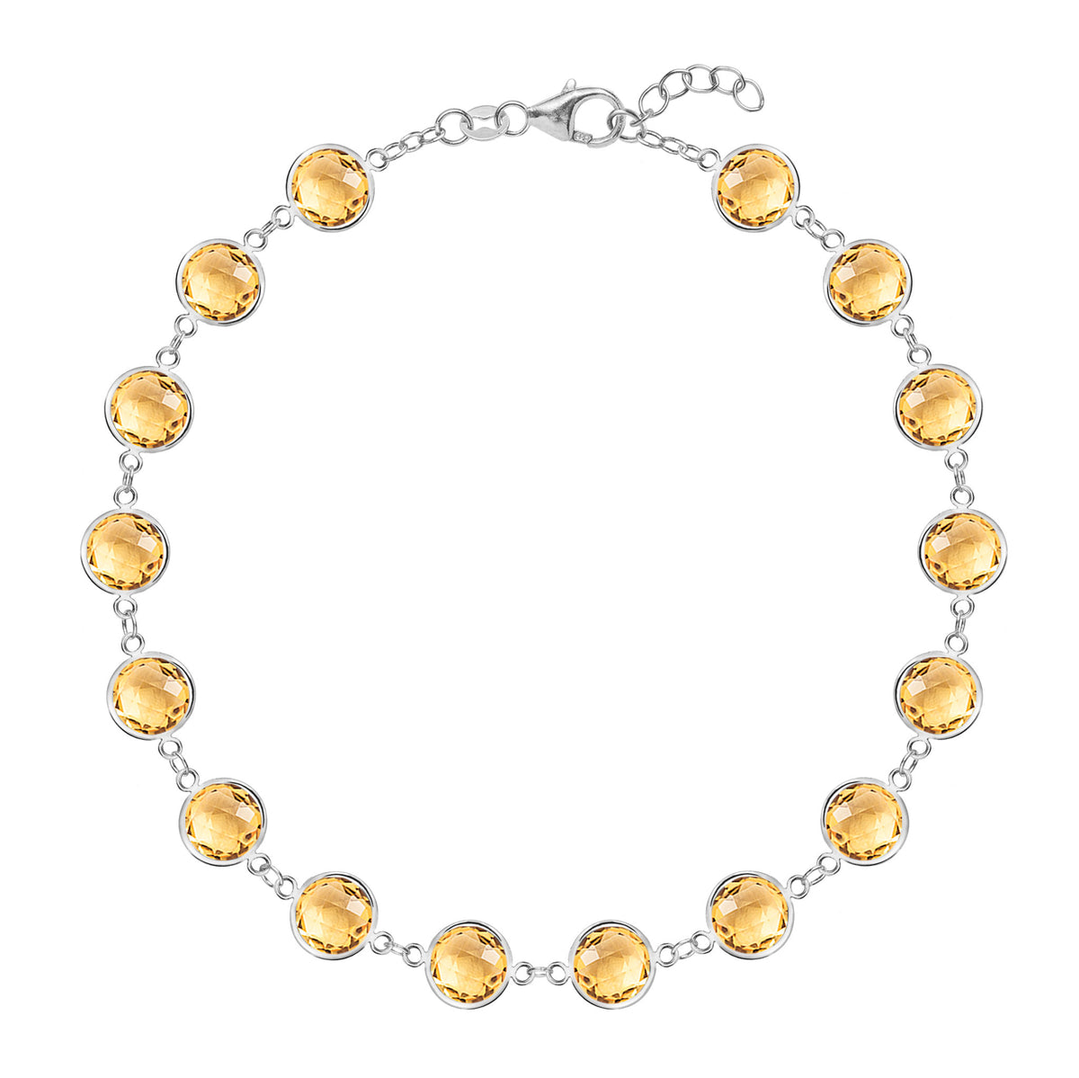 Dyed Citrine 8 mm Bead Stone Bracelet, Color- Yellow, For Men, Women, Boys  & Girls (Pack of 1 Pc.) - the best price and delivery | Globally