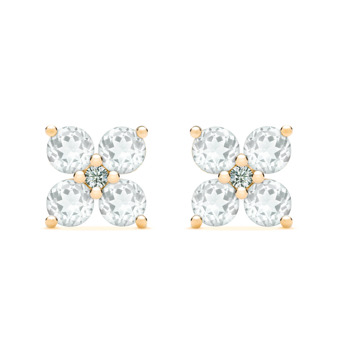 Stud Earrings Set - Val White Set | Ana Luisa Jewelry