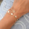 Clover Bracelet in 14k Gold