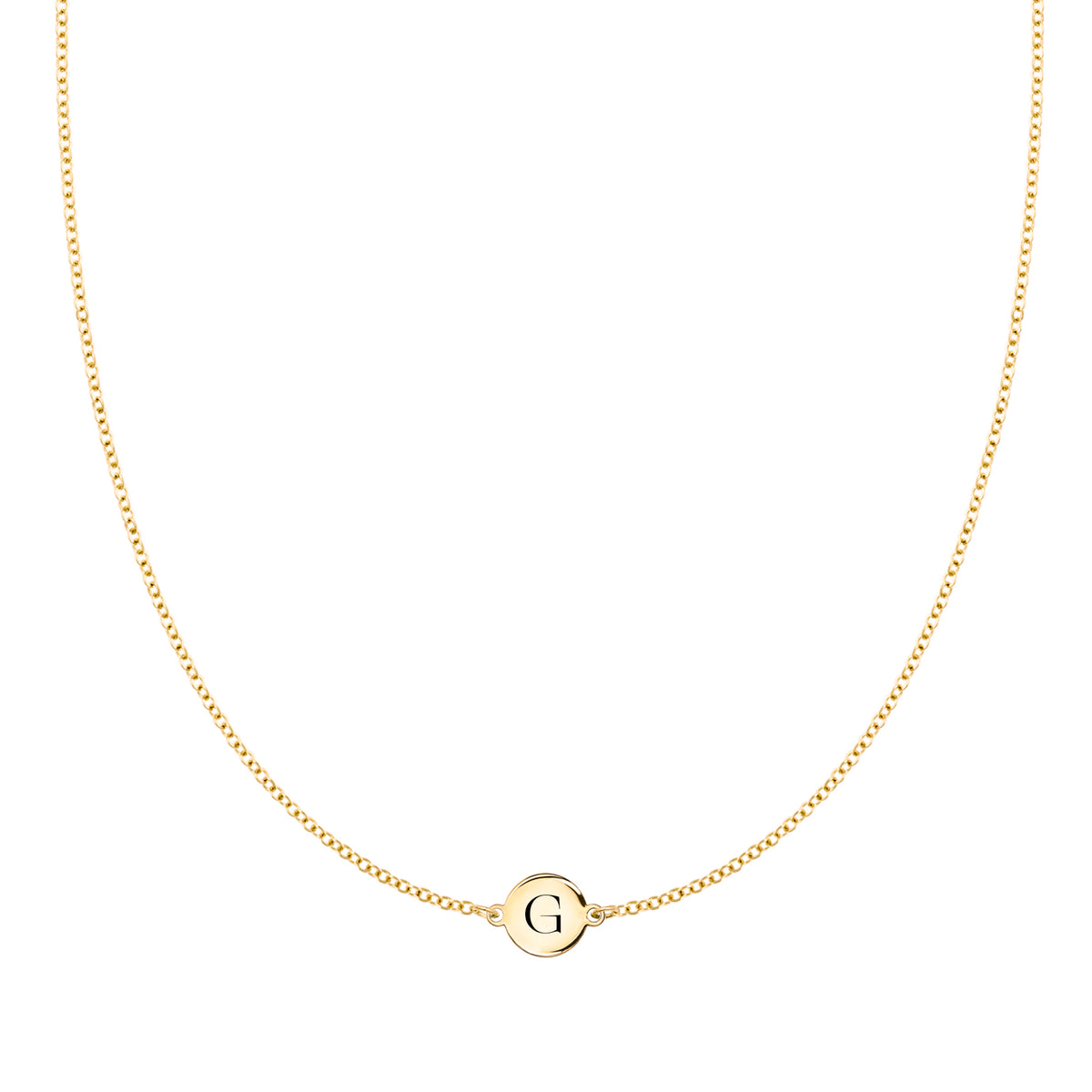 18K WG Love Letter 'G' Pendant Necklace with Diamonds | Breckenridge  Jewelers