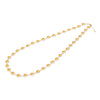 Newport Grand 14k yellow gold necklace featuring thirty-eight 6 mm briolette cut bezel set citrines