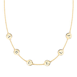 ABUELA Necklace in 14k Gold