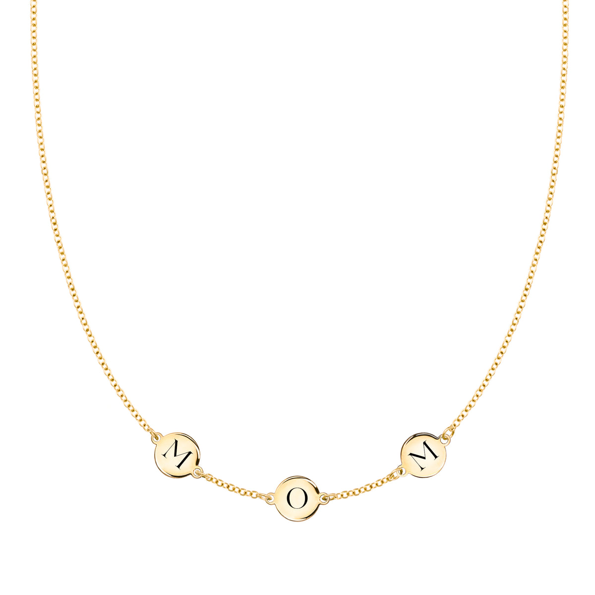 14K Yellow Gold Drawn Cable Link Chain Necklace