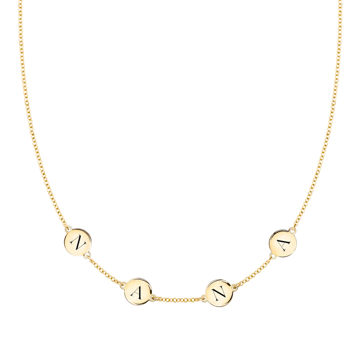 NANA Necklace in 14k Gold