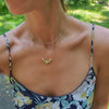 Bristol Bead Peridot Necklace in 14k Gold (August)