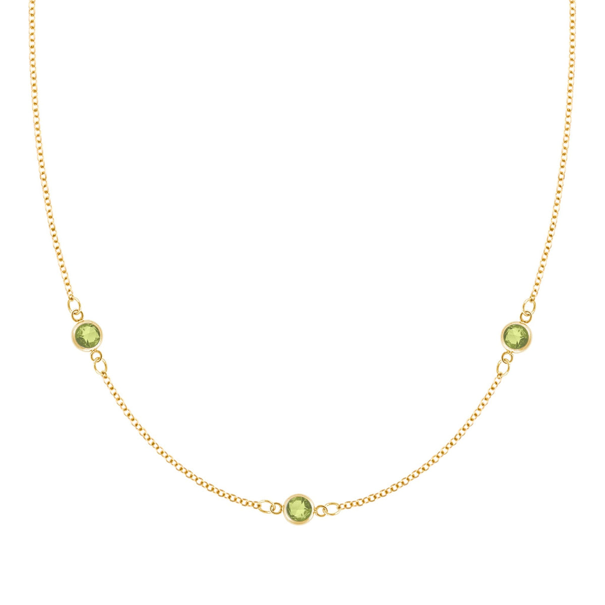 Birthstone Necklace Peridot Necklace Argos Peridot Necklace Argos Sale