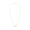 Bristol Bead Clear Quartz Necklace in 14k Gold (April)