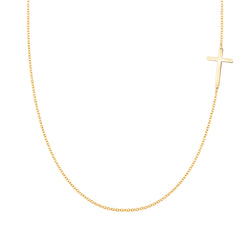 Cross Necklace in 14k Gold