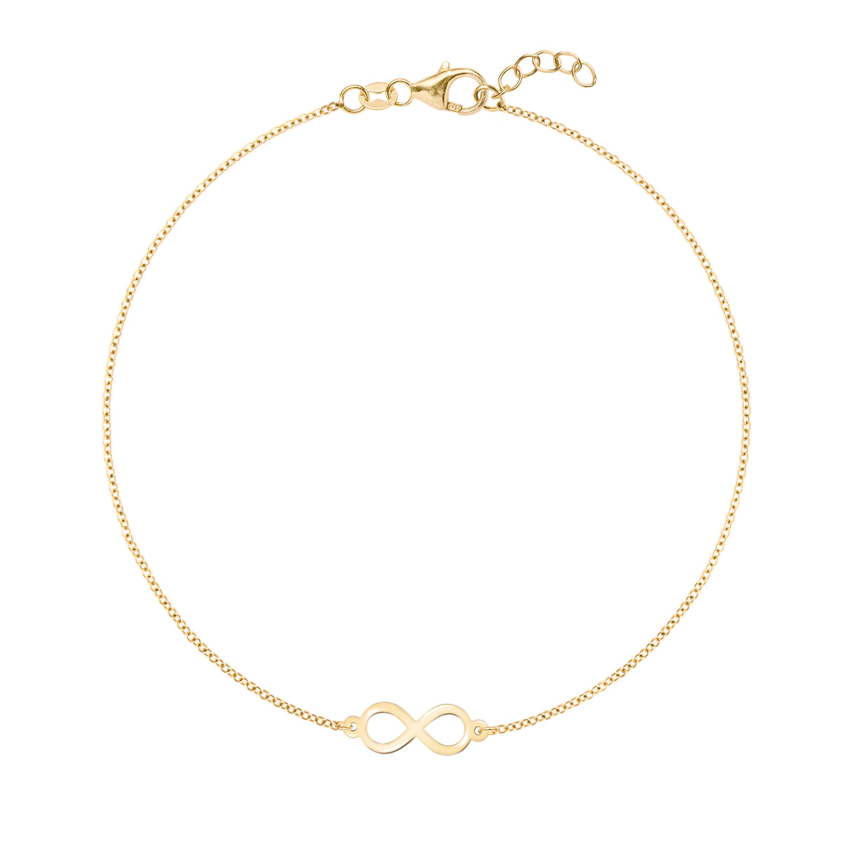 SK 916 Gold Infinity Bracelet | SK Jewellery