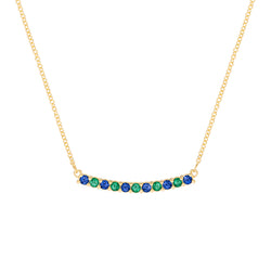 Terra Rosecliff Bar Necklace in 14k Gold