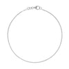 Saffron 14k white gold rolo chain bracelet
