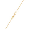 14k yellow gold lobster claw clasp