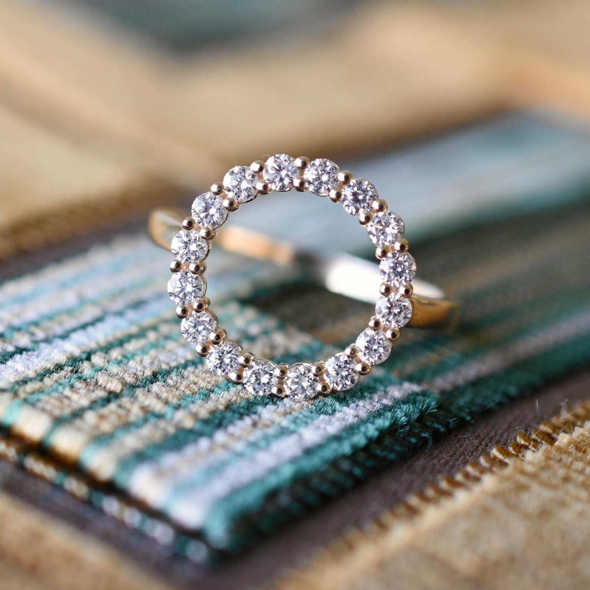 5.15 carat Round Cut Lab Diamond Solitaire Engagement Ring | Lauren B  Jewelry