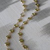 Newport Peridot Necklace in 14k Gold (August)